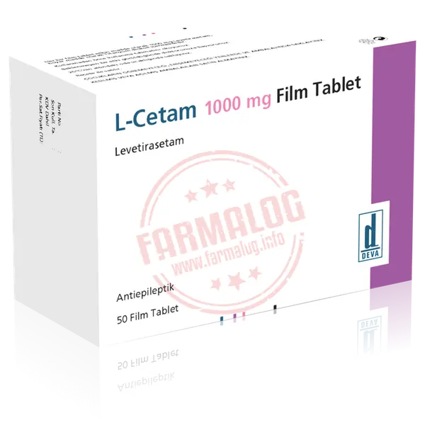 L-CETAM 1000 MG 50 FILM TABLET