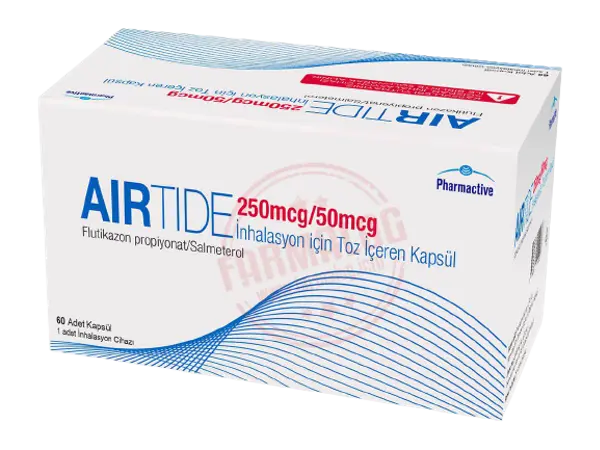 AIRTIDE 250 MCG/50 MCG INHALASYON ICIN TOZ ICEREN KAPSUL