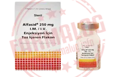 ALFASID 250 MG IM/IV ENJ.ICIN TOZ ICEREN FLAKON