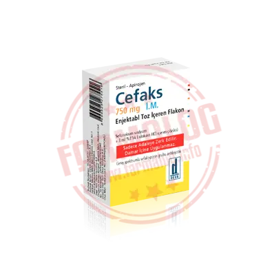 CEFAKS 750 MG IM ENJEKSIYONLUK TOZ (1 FLAKON)