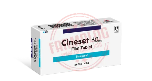 CINESET 60 MG 28 FILM TABLET