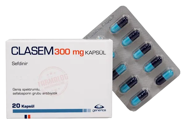 CLASEM 300 MG 20 KAPSUL