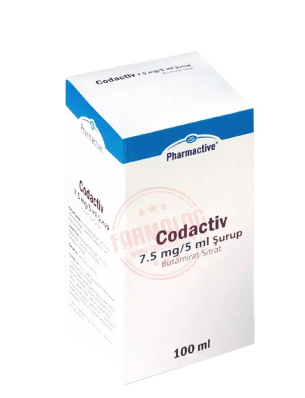 CODACTIV 7,5 MG/5 ML SURUP 100 ML