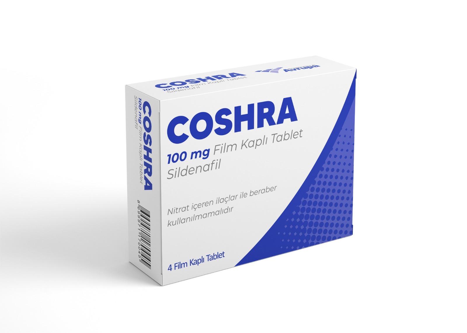 COSHRA 100 MG FILM KAPLI TABLET (4 TABLET)