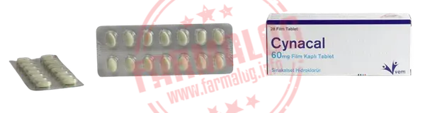 CYNACAL 60 MG 28 FILM TABLET