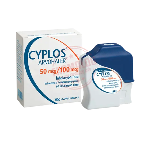 CYPLOS ARVOHALER 50 MCG/100 MCG INHALASYON TOZU (60 DOZ) 