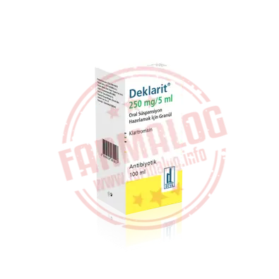 DEKLARIT 250MG/5ML ORAL SUSPANSIYON HAZIRLAMAK ICIN GRANUL (100 ML)