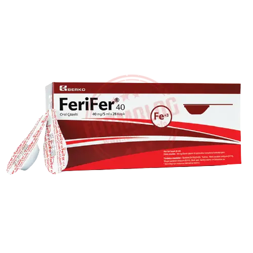 FERIFER 100 MG/5 ML ORAL COZELTI ICEREN 10 KASIK