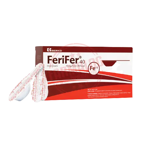 FERIFER-40 ORAL COZELTI 40 MG/5 ML 10 KASIK