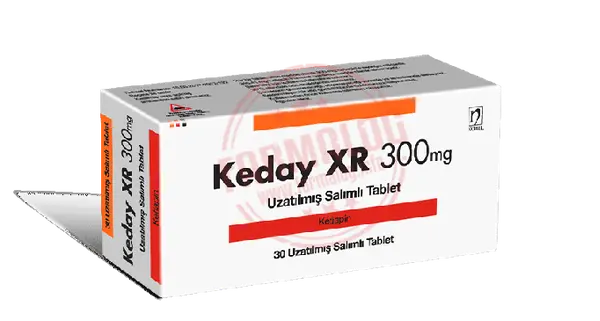 KEDAY XR 300 MG UZATILMIS SALIMLI 30 TABLET