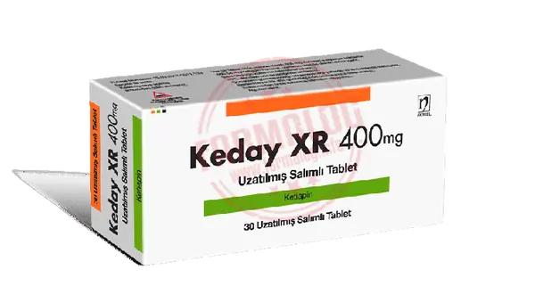 KEDAY XR 400 MG UZATILMIS SALIMLI 30 TABLET