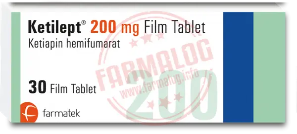 KETILEPT 200 MG 30 TABLET