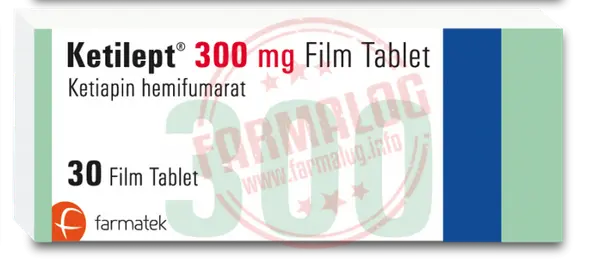 KETILEPT 300 MG 30 FILM TABLET