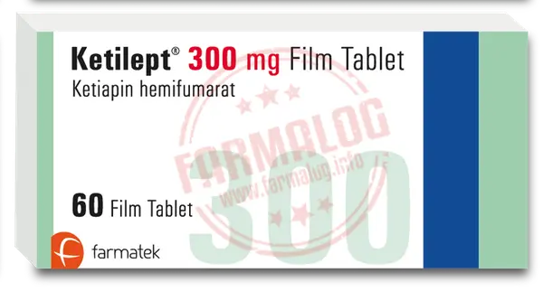 KETILEPT 300 MG 60 FILM TABLET