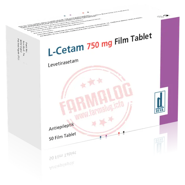 L-CETAM 750 MG 50 FILM TABLET