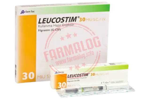 LEUCOSTIM 30 MIU SC/IV KULLANIMA HAZIR ENJEKTOR 1 ENJEKTOR/KUTU