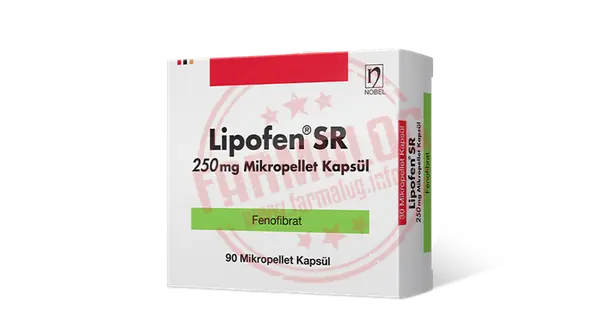 LIPOFEN SR 250 MG 90 MIKROPELLET KAPSUL