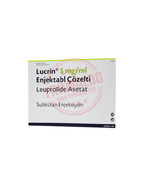 LUCRIN 5 MG/ML ENJEKSIYONLUK COZELTI ICEREN FLAKON