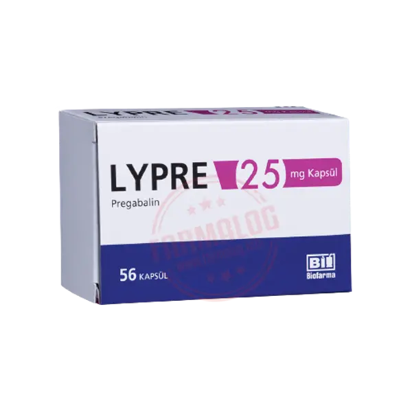 LYPRE 25 MG 56 KAPSUL