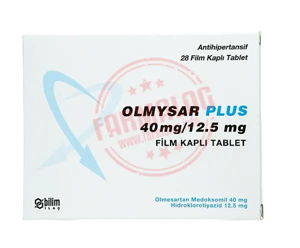 OLMYSAR PLUS 40 MG/12,5 MG 28 FILM KAPLI TABLET