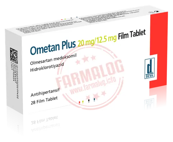 OMETAN PLUS 20 MG/12,5 MG FILM TABLET (28 TABLET)