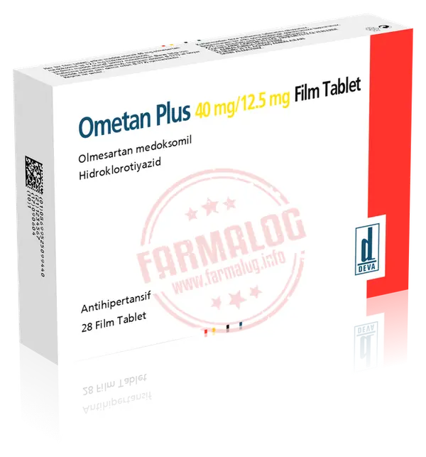 OMETAN PLUS 40 MG/12,5 MG FILM TABLET (28 TABLET)