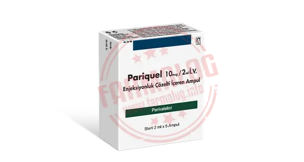 PARIQUEL 10 MCG/2ML IV ENJEKSIYONLUK COZELTI ICEREN AMPUL 5 AMPUL