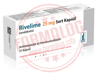 RIVELIME 25 MG 21 SERT KAPSUL