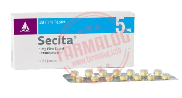 SECITA 5 MG FILM KAPLI TABLET (28 FILM KAPLI  TABLET)