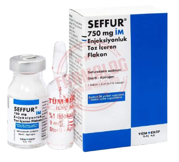 SEFFUR 750 MG IM ENJEKSIYONLUK TOZ ICEREN FLAKON