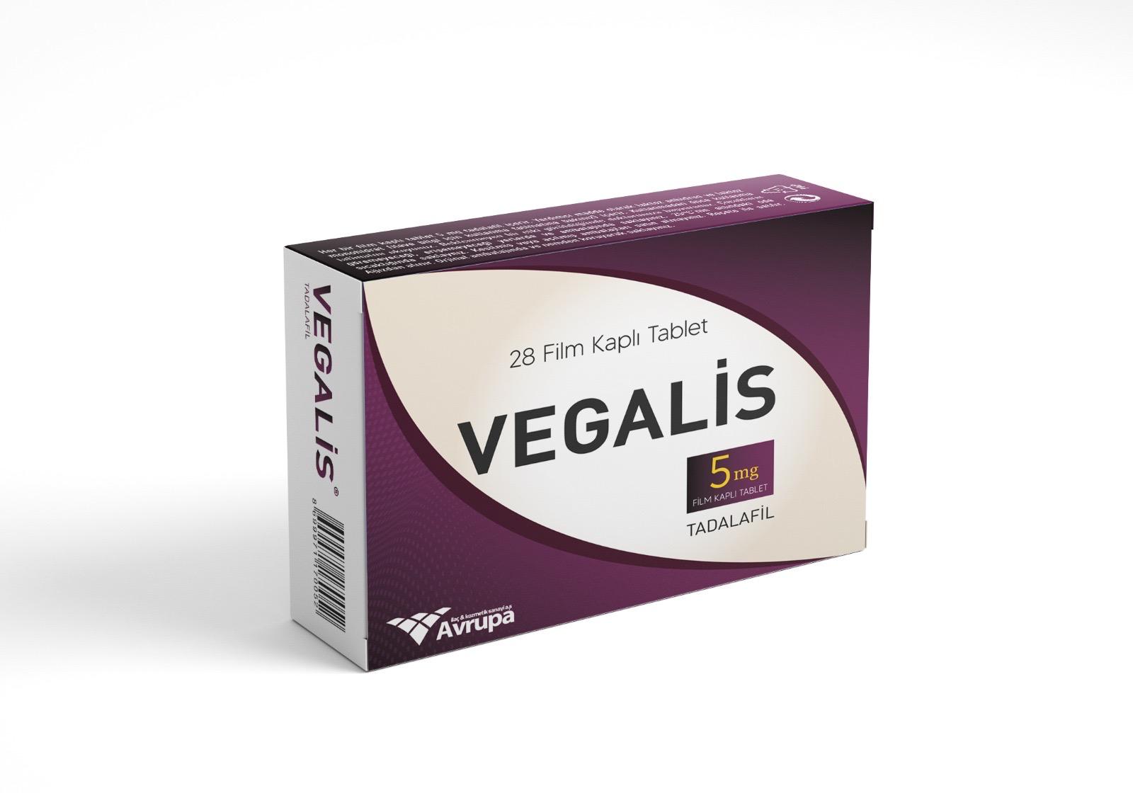 VEGALIS 5 MG FILM KAPLI TABLET (28 TABLET)