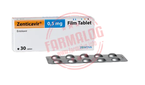 ZENTICAVIR 0,5 MG 30 FILM TABLET