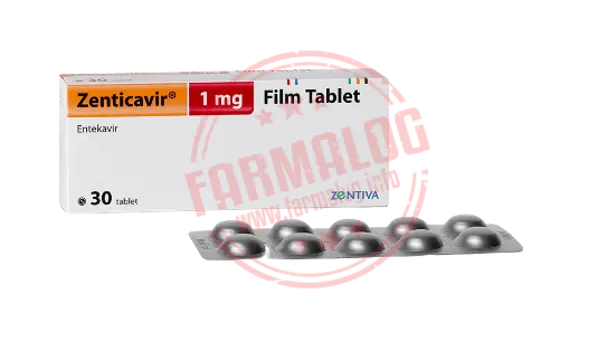 ZENTICAVIR 1 MG 30 FILM TABLET