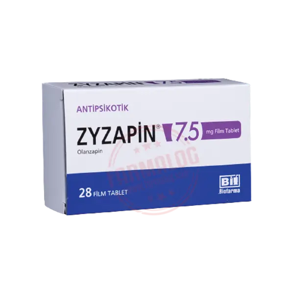 ZYZAPIN 7,5 MG 28 FILM KAPLI TABLET